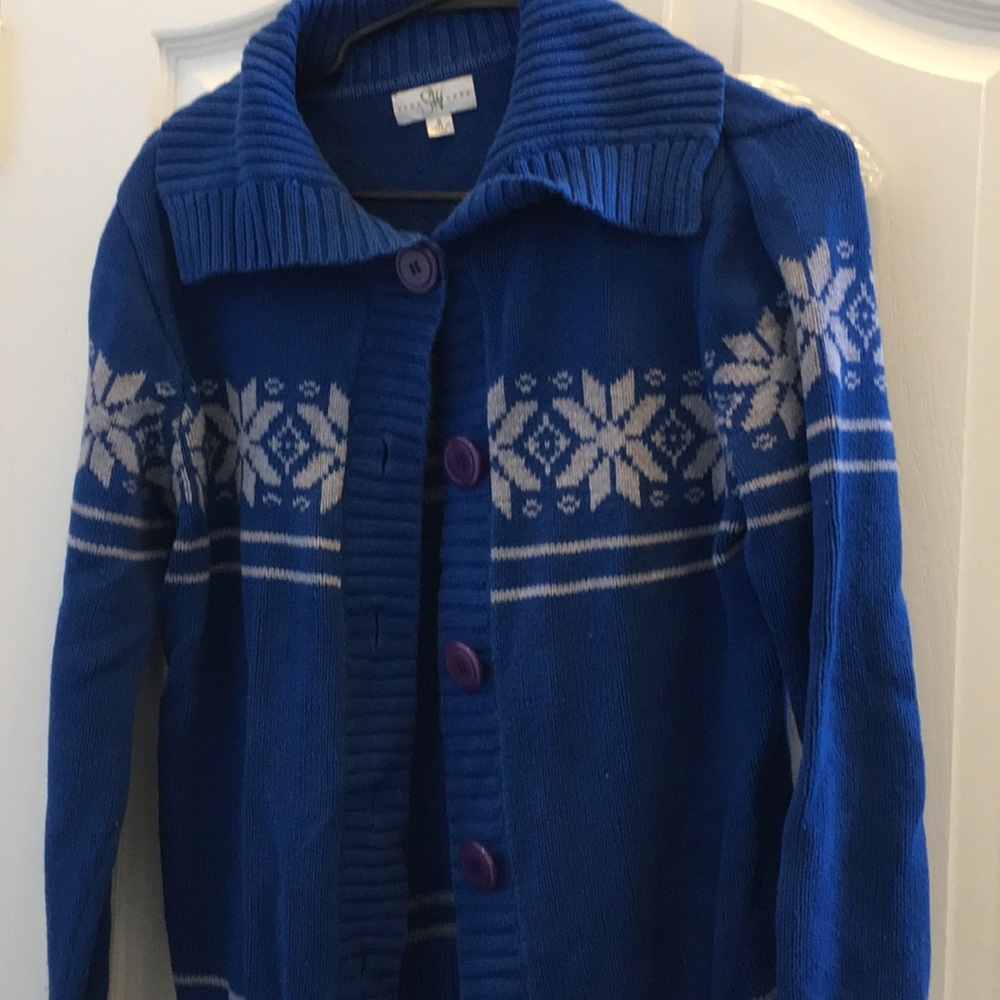 FINAL MARKDOWN LADIES studio works cardigan sweater small